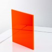 5mm Orange Fluorescent Acrylic Sheet Cu shopping 