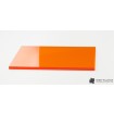 Orange tinted acrylic sheet 300