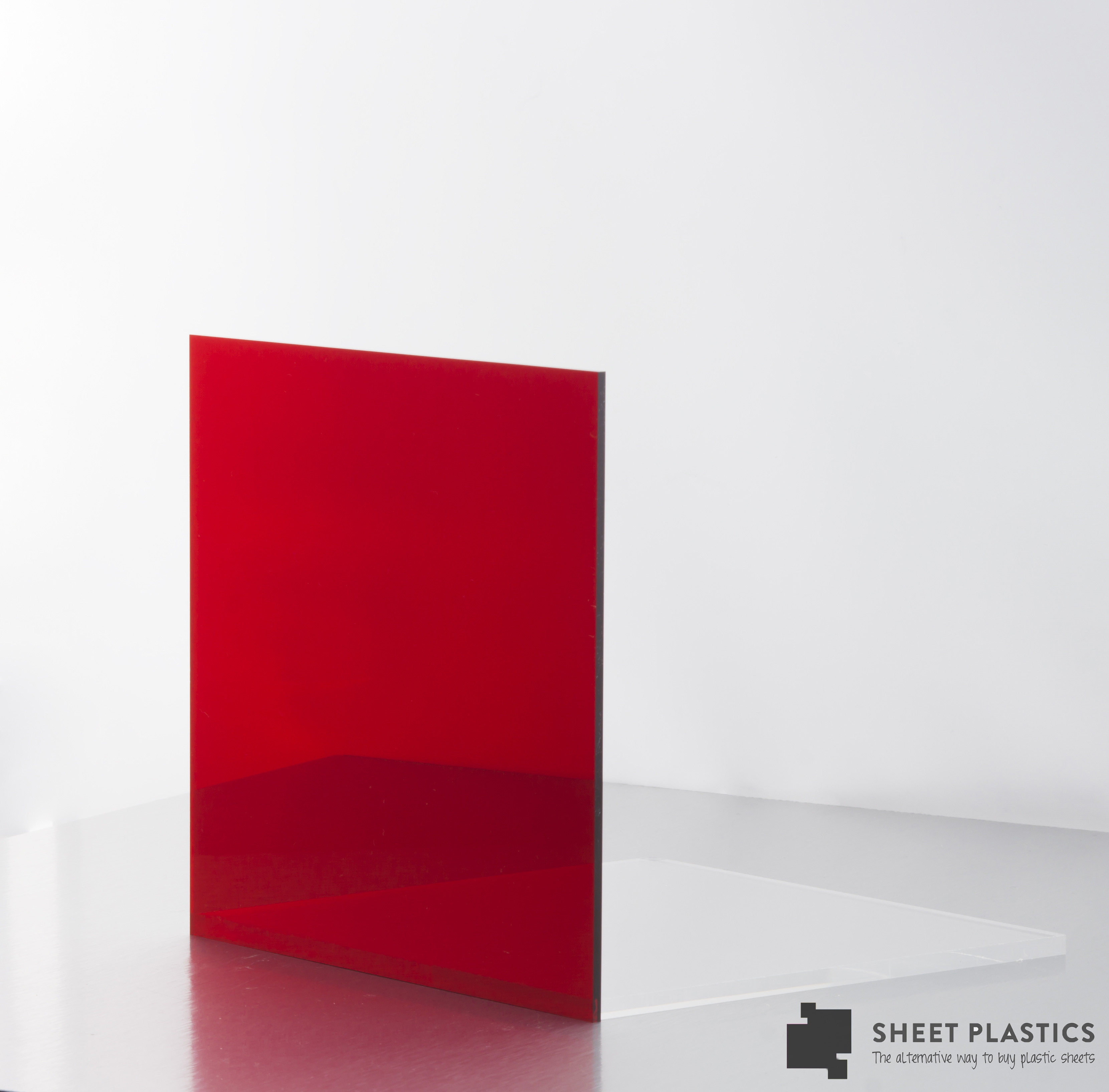 Red Tinted Acrylic Sheet 4401