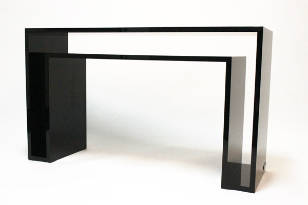Black Acrylic Table